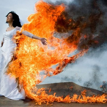 Would you let loose and trash the Dress?