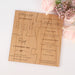 Puzzle wooden wedding invitation and save the date