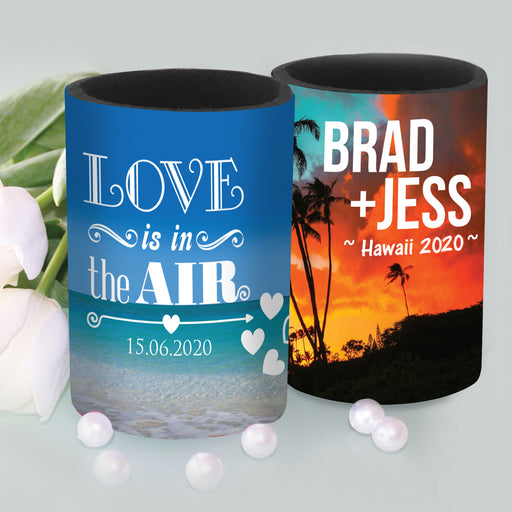 Photo Printed Wedding Stubby Holders