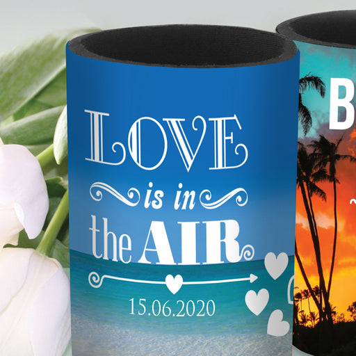 Photo Printed Wedding Stubby Holders