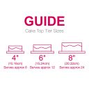 cake tier sizes