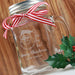 Customised Engraved Christmas Mason Jar Present