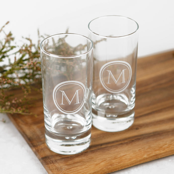 Personalised Engraved 365ml High Ball Glass Barware Housewarming Gift