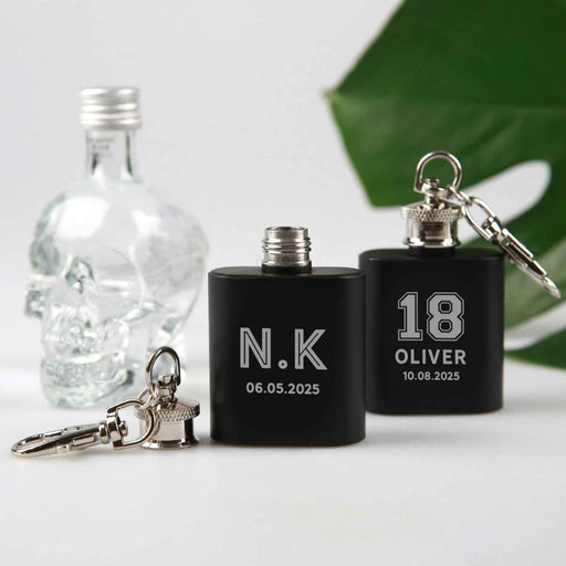 Customised Engraved Name Mini Hip Flask