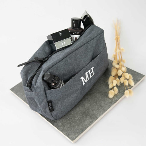 Custom travel bag for men with name or monogram