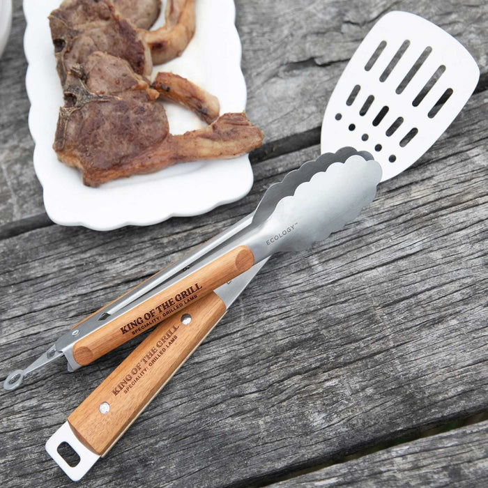 Personalised Engraved Christmas BBQ Set Present