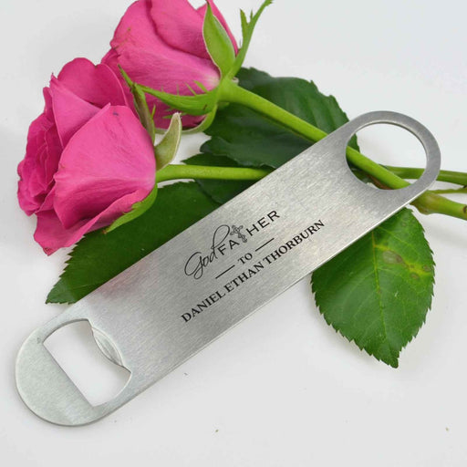 Personalised Engraved Godparent's Barmate Present- You are my godfather