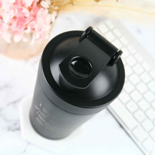 Engraved Personalised 600ml Stainless Steel Black Protein Shaker Mother's Day Present