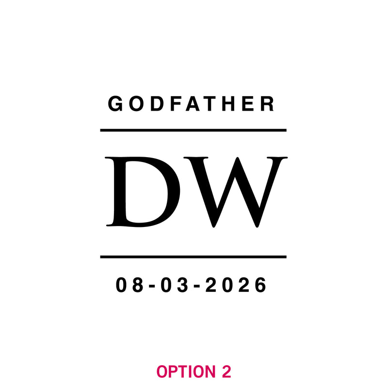 Printed Wooden Stained Wine Box Set