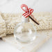 Engraved Wooden Gift Tags With Glass fillable Christmas Tree Decoration