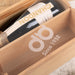 Personalised corporate wine box with company logo laser engraved on the lid.