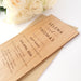 Customised Engraved Wooden DL Wedding Invitations Rectangle