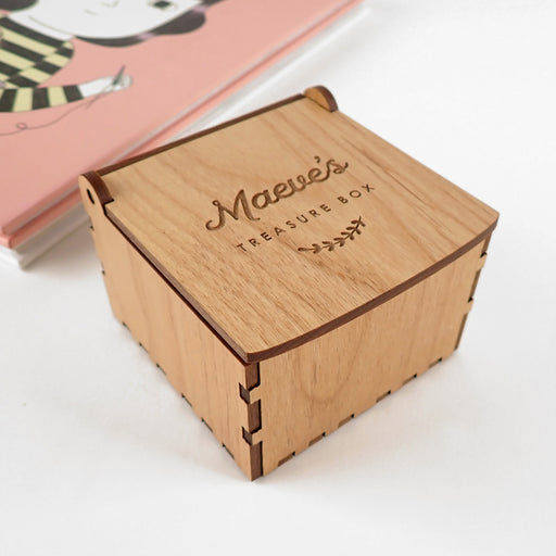 Engraved Wooden Christmas Keepsake Box