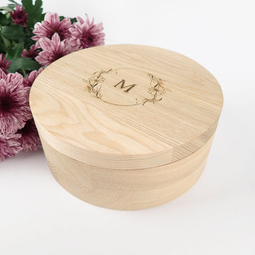 Personalised Engraved Wooden Jewellery Box