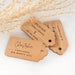 Personalised Engraved Wooden Baby Christening Gift Tags Favours