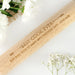 Personalised Engraved Wooden Rolling Pin Birthday Present