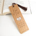 Customised Laser cut and engraved wedding wooden save the date bookmarks
