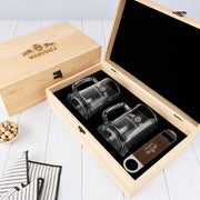 Personalised beer gift set for Dad, partner or beer lover with custom laser engraving