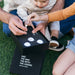 Stylish golfer gift box filled with golf essentials