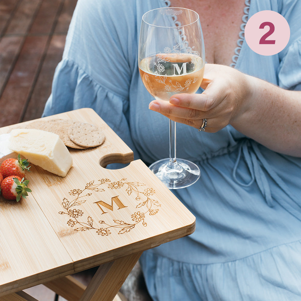 Personalised Picnic Table Set
