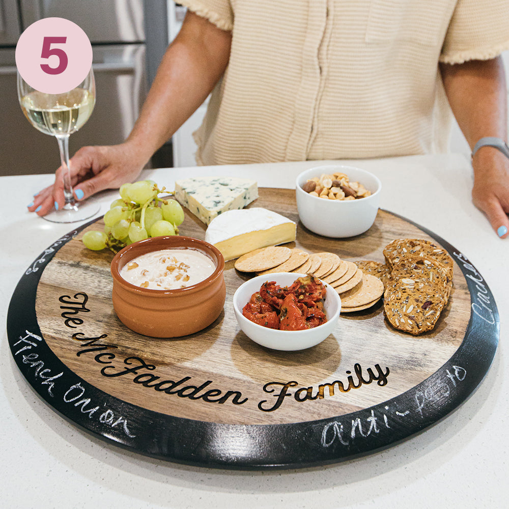 Personalised Lazy Susan