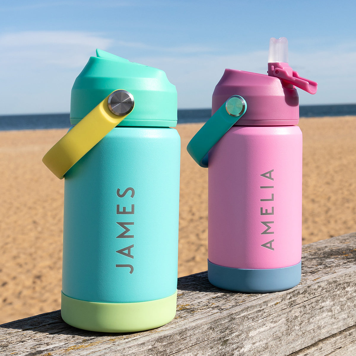 Kids stainless steel water bottle discount