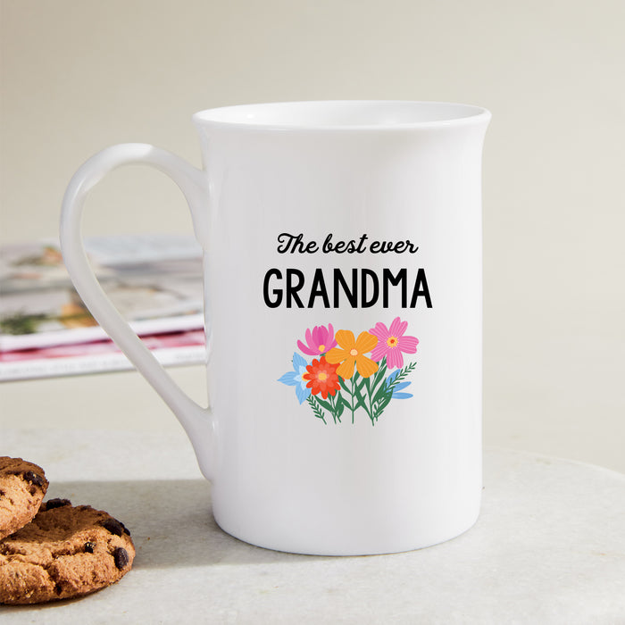 Personalised Mother’s Day Mug – 295ml Fine Bone China Gift for Coffee or Tea Lovers