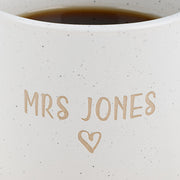 Custom engraved educator mug – unique thank you or Christmas appreciation gift.