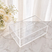 Personalised Baptism gift box for candle, towel and special keepsakes