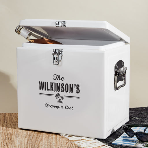 Personalised Printed Vintage Esky Cooler Box 15 Litres for Outdoor Adventures and Gifts