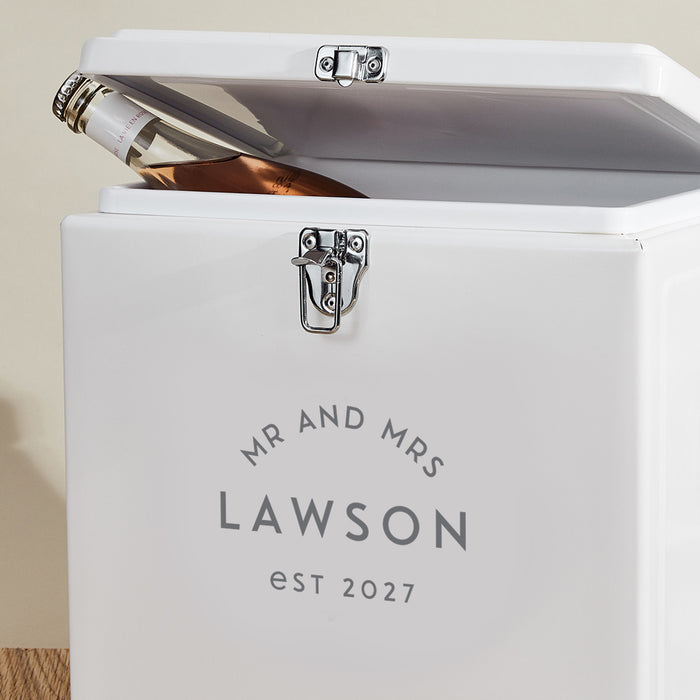 Engraved 15L Cooler Box – Unique Engagement, Anniversary & Bridal Party Gift