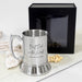 Personalised metal beer mug for Dad, Grandad, or Uncle with 450ml capacity