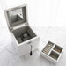 Engraved jewellery box gift for daughter or granddaughter with mirror inside lid and lift-out tray storage