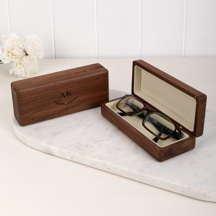 Personalised Wooden Reading Glasses Case | Unique Personalised Gift ...