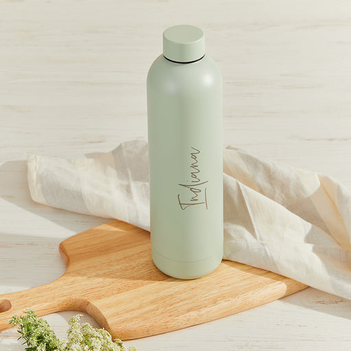 Unique Custom Laser Engraving on 750ml Water Bottle – Perfect Personalised Gift