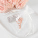 Personalised Engraved Wedding Gift Tag and Rose Gold Keyring Presented in Organza bag