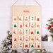 Custom Embroidered Child's Name Advent calendar