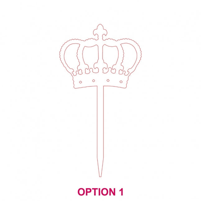 Christening Baptism Acrylic Cupcake Toppers