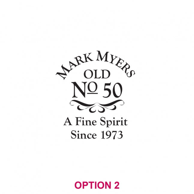 Engraved Birthday Glass Coasters