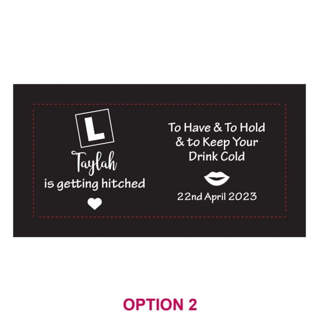 Hens Party Stubby Holders - 1 Colour Print