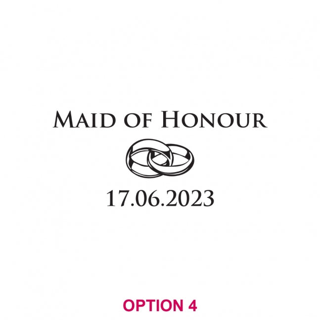Bridesmaid / Maid of Honour Keyring Bottle Opener