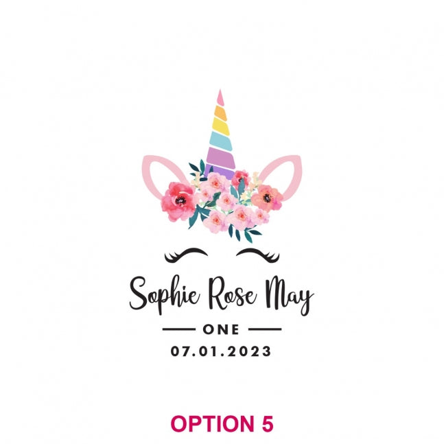 Printed Birthday Glass Coasters