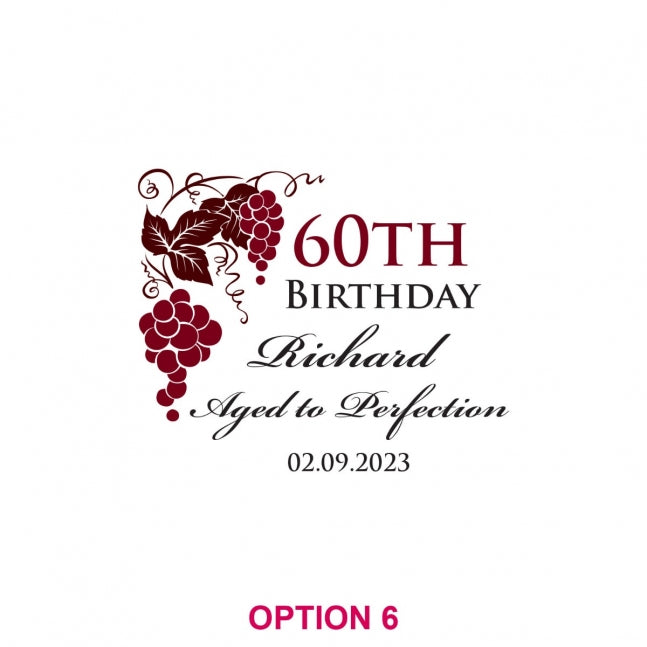 Printed Birthday Glass Coasters