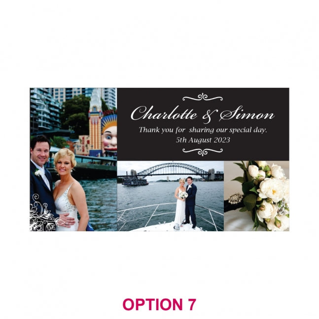 Personalised Wedding 'Thank You' Magnets