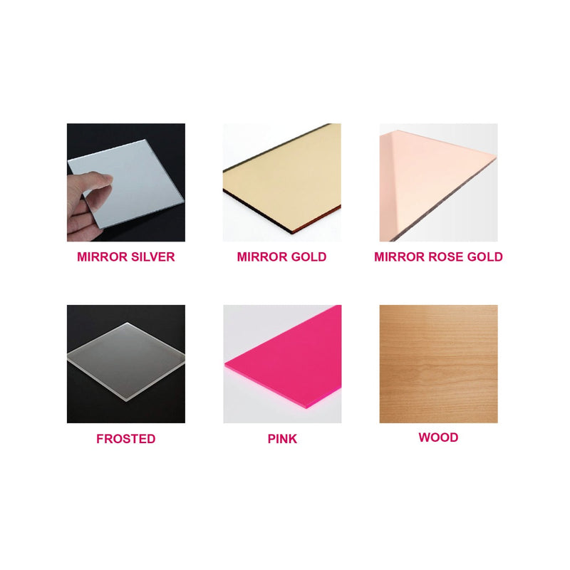 Acrylic Colour Swatches