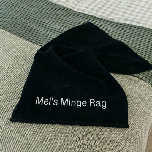 Embroidered Minge Rag Towel Inappropriate Gift