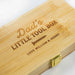 Custom Engraved Name 21 Piece Tool Set in Bamboo Case Father's Present