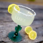 Custom Engraved Name Cactus Cocktail Glass