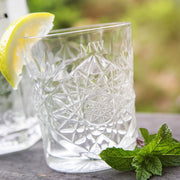 Custom Monogram Engraved Initials Crystal Scotch Whiskey Glass Tumbler 350ml