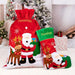 Customised Embroidered Santa and Reindeer Santa Sack and Stocking